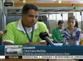 Ecuador: damnificados de Manabí son atendidos en albergues de Quito