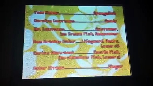 Closing To Spongebob Squarepants Nautical Nonsense VHS 2002