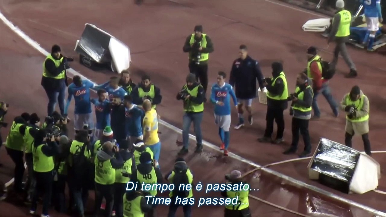 Napoli players been called by the fans.