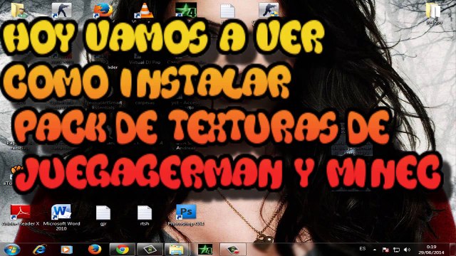 Descargar Texturas de Minecraft Juega German Y Vegetta777