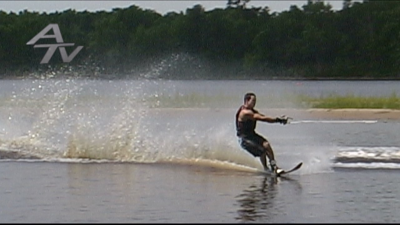 Where'd he go? The missing waterskier.