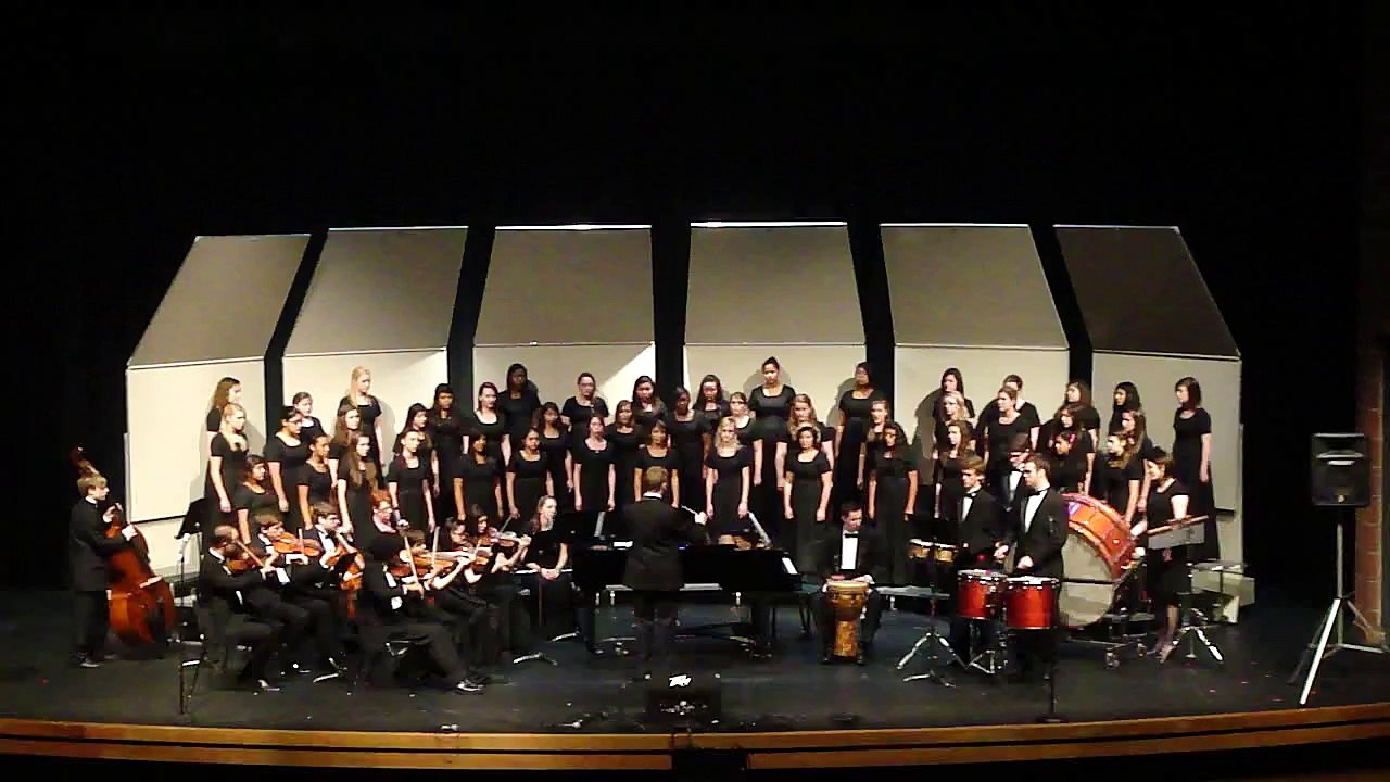 CHS Choir-Adiemus from Songs of Sanctuary by Karl Jenkins 5-15-2012