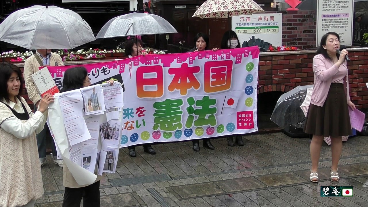 【2016/4/28】いつ変えるの？今でしょ！日本国憲法in新橋1