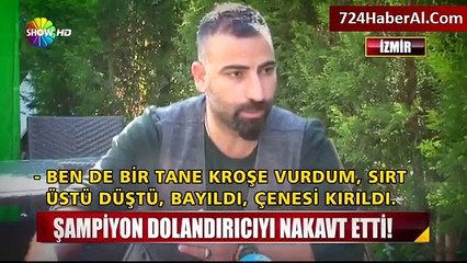 Kendisine Saldıran 8 Kişiyi Hastanelik Etti