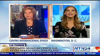 Almagro está "muy claro" de las bondades de la Carta Interamericana Democrática: Williams Dávila a NTN24