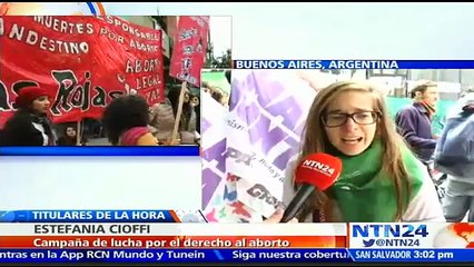 “Ninguna mujer puede ser juzgada por decidir sobre su cuerpo”: activista por legalización del aborto en Argentina