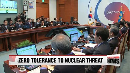 'No future for N. Korea with another nuke test': President Park