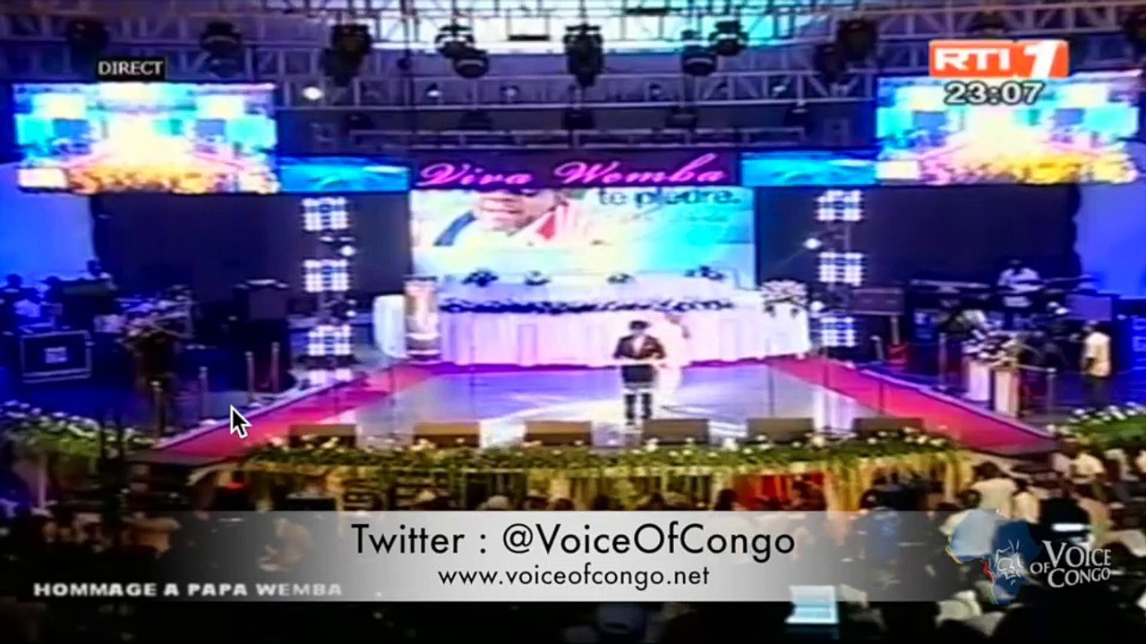 Mort de Papa WEMBA : ASALFO rend hommage à Papa Wemba aux Obsèques d'Abidjan