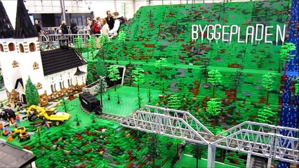 Lego World 2012 Copenhagen Train Layout