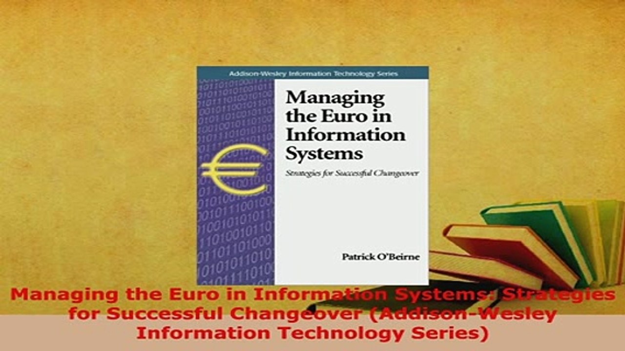 Download  Managing the Euro in Information Systems Strategies for Successful Changeover Ebook