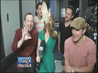 98 Degrees Get Ready for the Package Tour Interview
