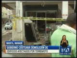 El Gobierno costeará la demolición de edificios afectados en Manabí y Esmeraldas