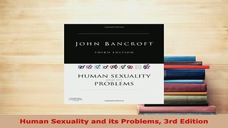 Download  Human Sexuality and its Problems 3rd Edition PDF Book Free