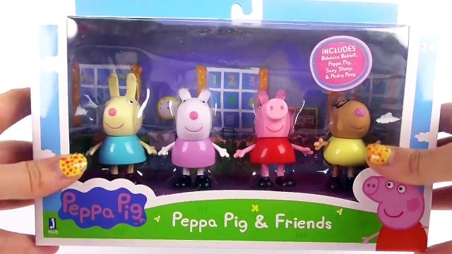 Peppa Pig Suzy Sheep Rebecca Rabbit Pedro Pony Figures