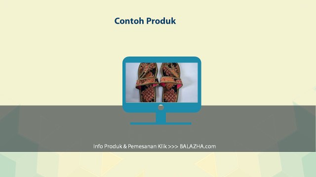 Jual Sandal Hotel Grosir Batik Bekasi