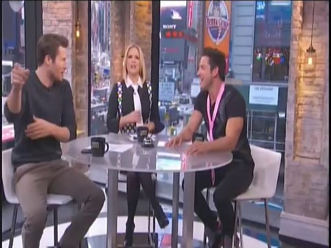 Nick Lachey & Jeff Timmons Men of the Strip on The Buzz 12-16-13