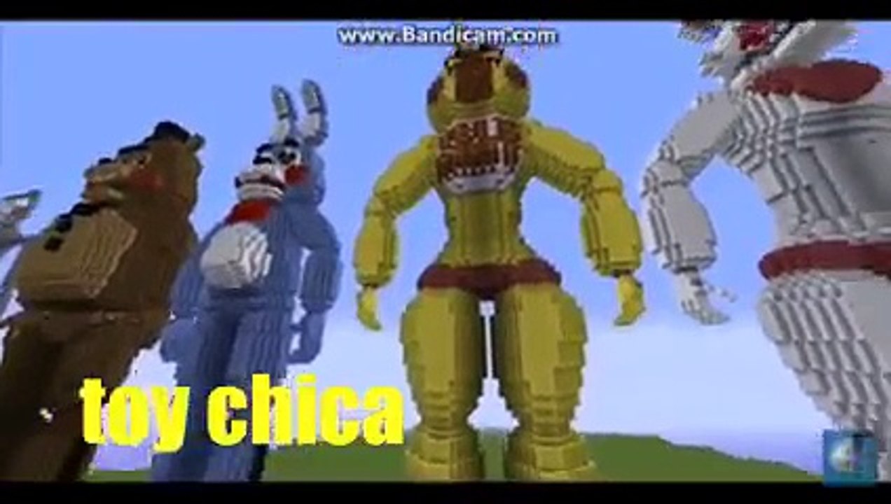 As melhores construções de fnaf no minecraft 2