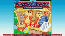 READ book  Working With Words 14 Instant Literacy Centers  Grades K1 Full Free