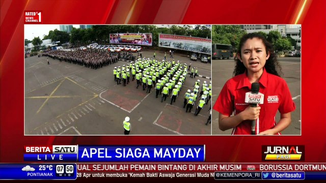 Apel Siaga Polda Metro Jaya Hadapi Mayday