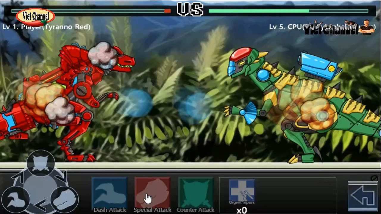 Dino Robot Battle Field Gameplay Best Game For Kid