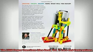 READ book  The LEGO Power Functions Idea Book Vol 2 Cars and Contraptions  FREE BOOOK ONLINE