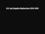 Download H.D. and Sapphic Modernism 1910-1950  EBook