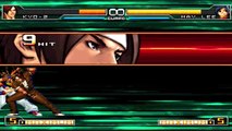 King of Fighters 2002 Unlimited Match - Kyo-2 DM/HSDM - May Lee hitbox