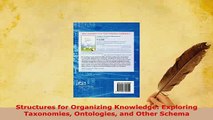 PDF  Structures for Organizing Knowledge Exploring Taxonomies Ontologies and Other Schema PDF Book Free