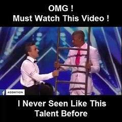 OMG,amazing stunt talent vedio