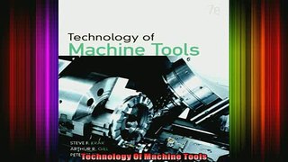 FAVORIT BOOK   Technology Of Machine Tools  FREE BOOOK ONLINE