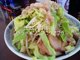 ラーメン二郎食べ歩記（２０店舗）　※限定メニューあり