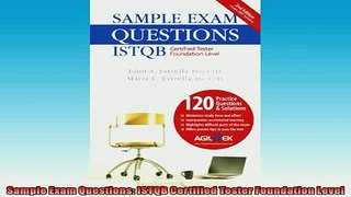 FAVORIT BOOK   Sample Exam Questions ISTQB Certified Tester Foundation Level  FREE BOOOK ONLINE