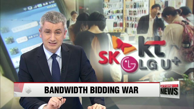 Korea's bandwidth bidding war expected to cost mobile carriers US$2 bil.