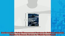 READ THE NEW BOOK   Implementing Safety Management Systems in Aviation Ashgate Studies in Human Factors for  FREE BOOOK ONLINE