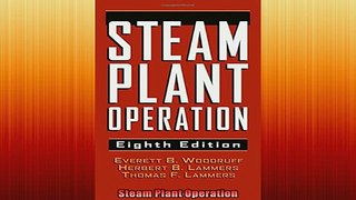 FAVORIT BOOK   Steam Plant Operation READ ONLINE
