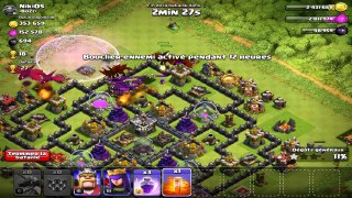 Mon petit frère Attaque ! #6 | FULL DRAGONS NIV 4 | Clash of clans FR