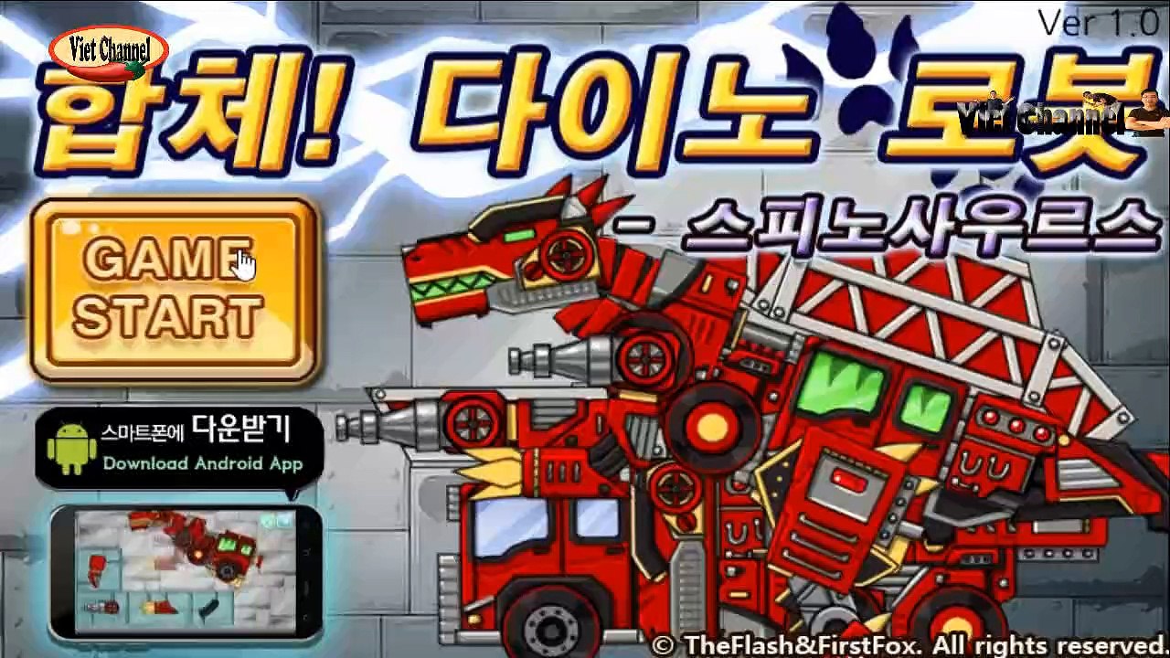 Dino Robot Spinosaurus Dinosaur Corps 2 Gameplay Best Game online For Kid