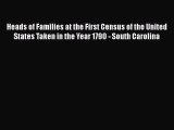 Ebook Heads of Families at the First Census of the United States Taken in the Year 1790 - South