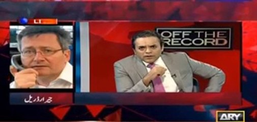 Nawaz Sharifs Son Admitted Off-Shore Companies For Damage Control - ICIJ Director In Live Show