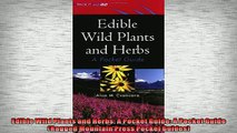FREE PDF DOWNLOAD   Edible Wild Plants and Herbs A Pocket Guide A Pocket Guide Ragged Mountain Press Pocket READ ONLINE