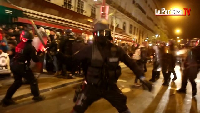 Evacuation musclée de Nuit Debout place de la République à Paris
