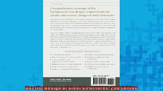 FREE PDF DOWNLOAD   Ductile Design of Steel Structures 2nd Edition  DOWNLOAD ONLINE