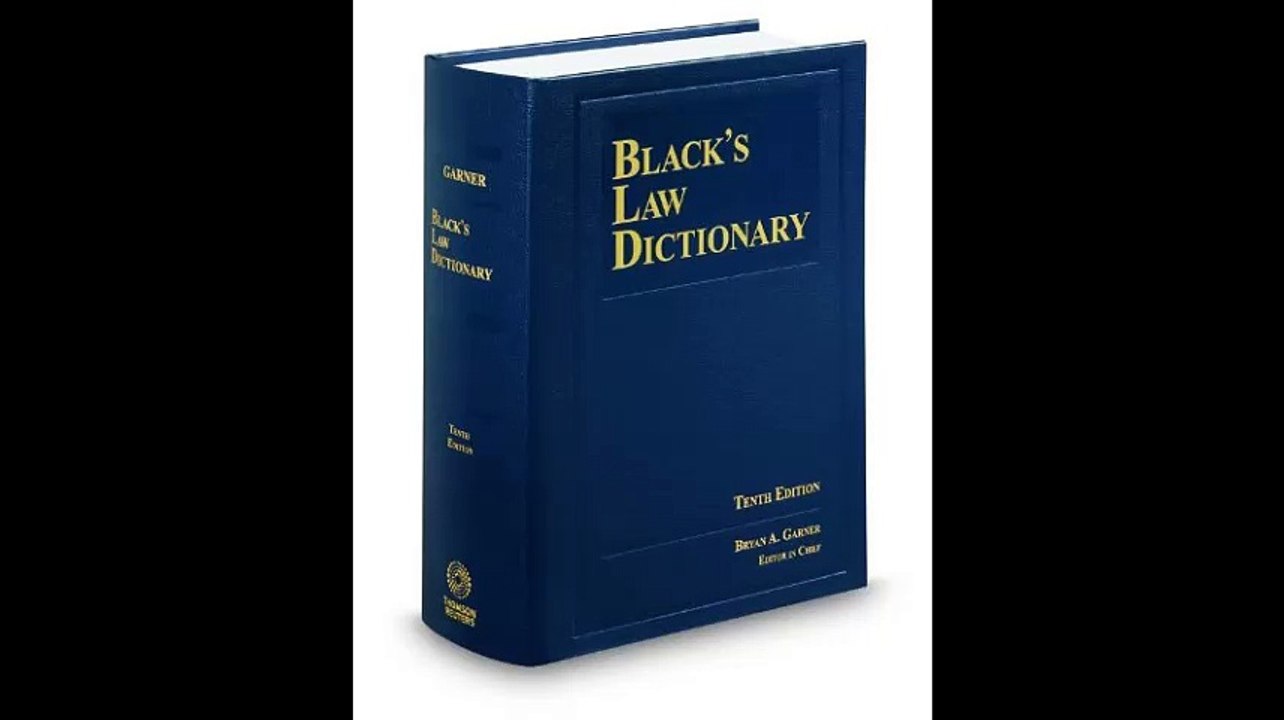 Blacks Law Dictionary 10th Edition