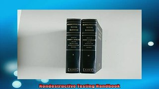 FAVORIT BOOK   Nondestructive Testing Handbook  FREE BOOOK ONLINE