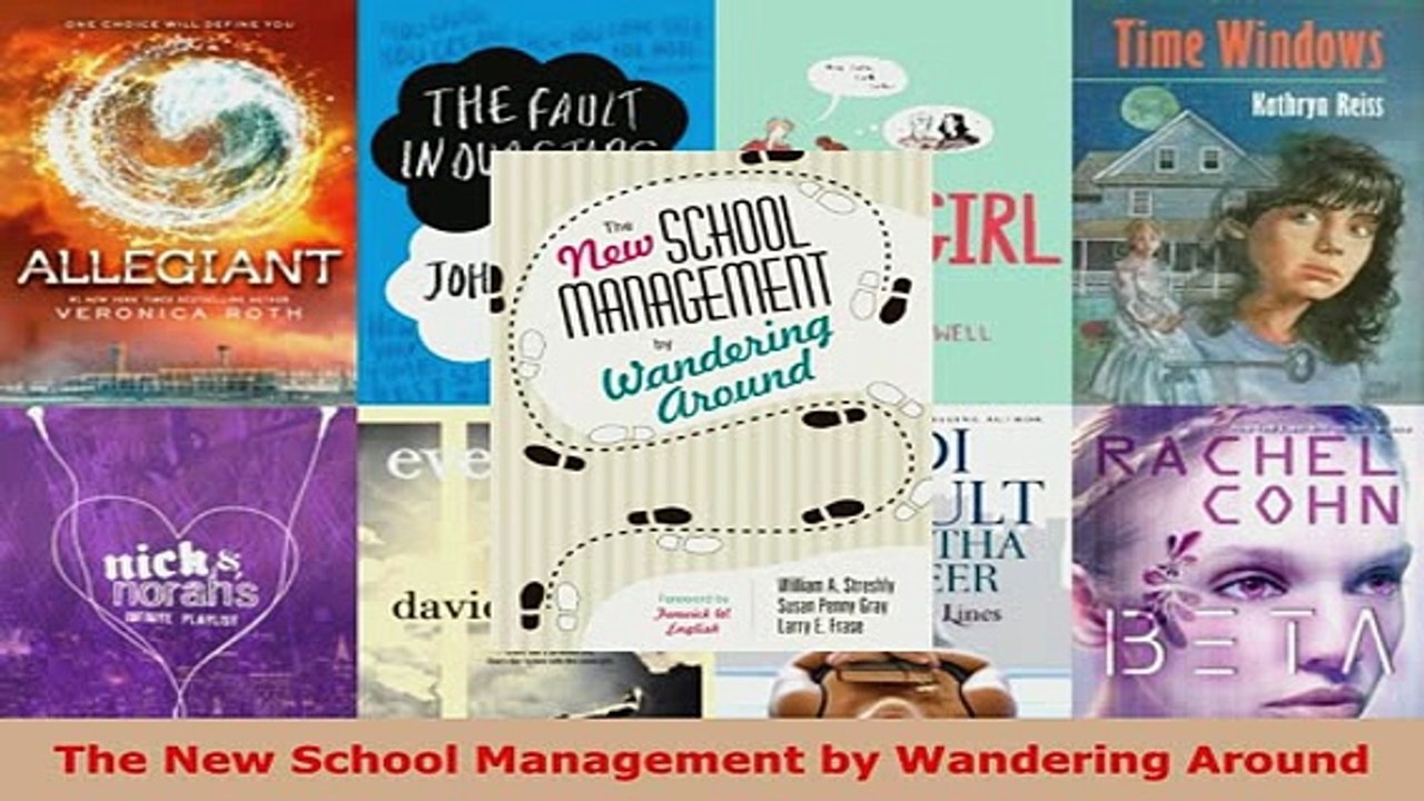 PDF  The New School Management by Wandering Around Read Online