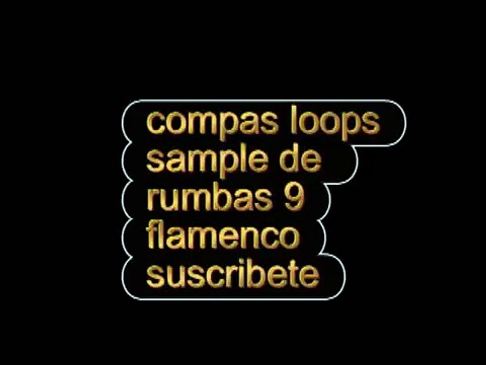 compas loops sample de rumbas 9 flamenco