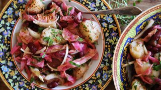 How to make Pickled Cabbage and Potato Salad - Armenian Cuisine - Heghineh Cooking Show