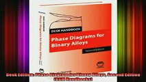 READ PDF DOWNLOAD   Desk Edition Phase Diagram for Binary Alloys Second Edition ASM Handbooks  FREE BOOOK ONLINE