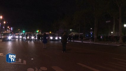 Jets de projectiles, voitures brûlées: 24 gardes à vue après la dispersion à Nuit debout