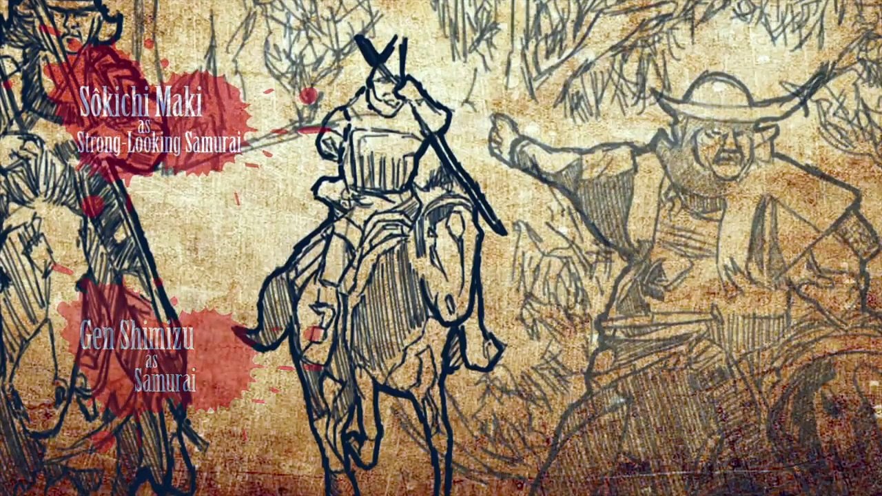 Akira Kurosawa - Seven Samurai (Credits) (Fan made)